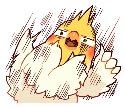 😱 Стикер «cobabird» для Telegram