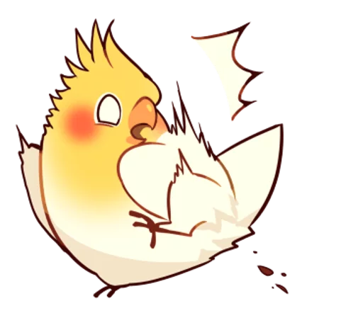 😨 Стикер «cobabird» для Telegram