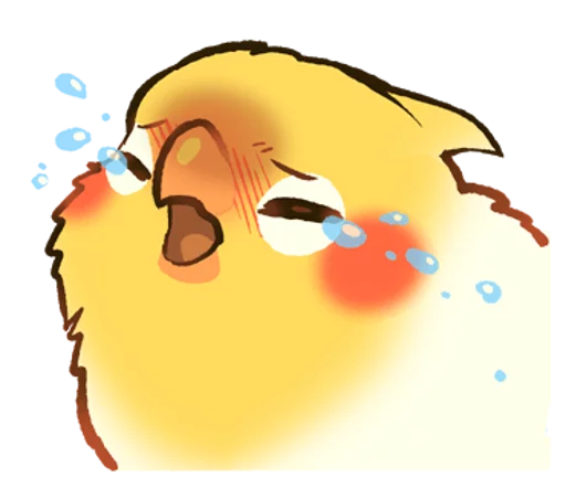 😭 Стикер «cobabird» для Telegram