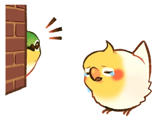 😟 Стикер «cobabird» для Telegram
