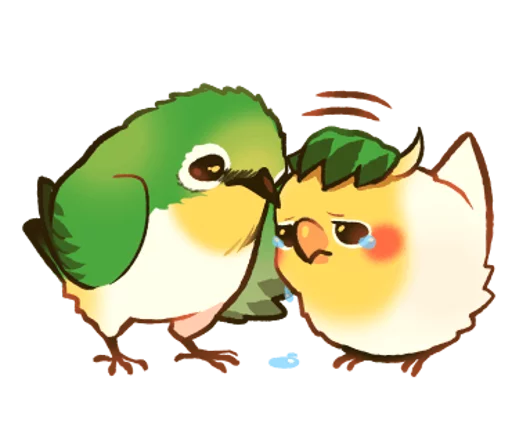 ☹ Стикер «cobabird» для Telegram