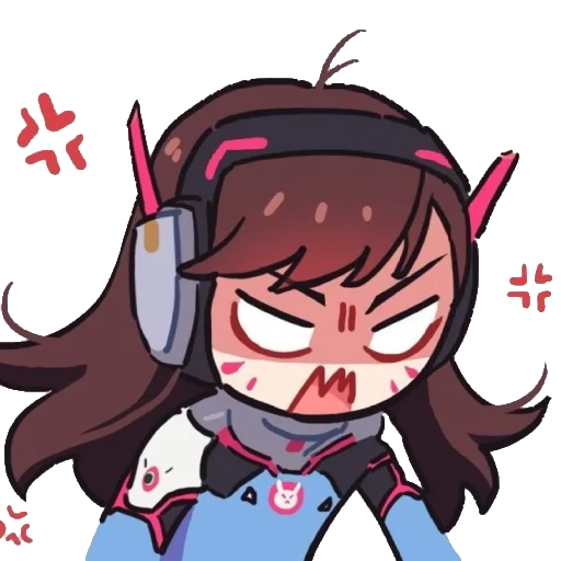 😠 Стикер «Anime Аниме» для Telegram
