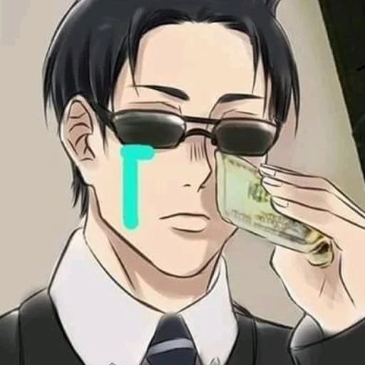 🥲 Стикер «Anime Аниме» для Telegram