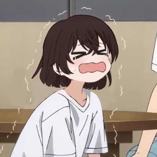 ☹️ Стикер «Anime Аниме» для Telegram