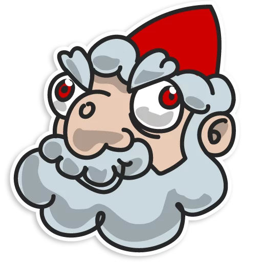 Стикерпак Гномы-хуекрады для Telegram