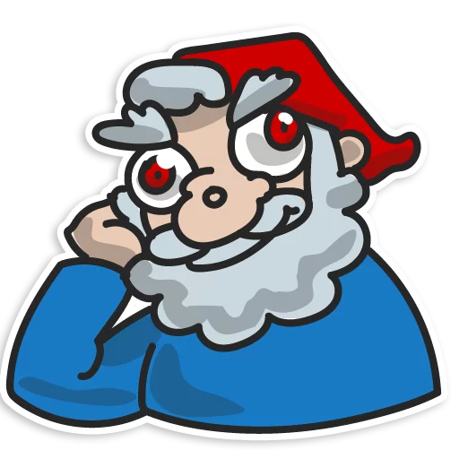 🤔 Стикер «Гномы-хуекрады» для Telegram