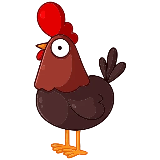 🐔 Эмодзи «Петушок Петя» для Telegram