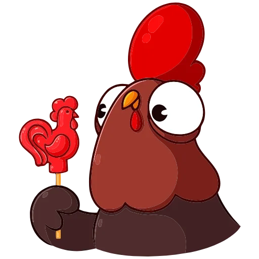 🐓 Эмодзи «Петушок Петя» для Telegram