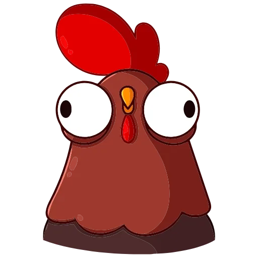 👂 Эмодзи «Петушок Петя» для Telegram