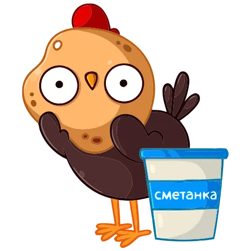 🙈 Эмодзи «Петушок Петя» для Telegram