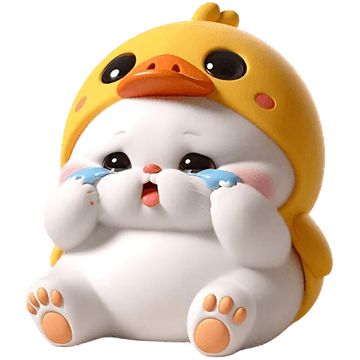 😢 Стикер «Котята утята» для Telegram