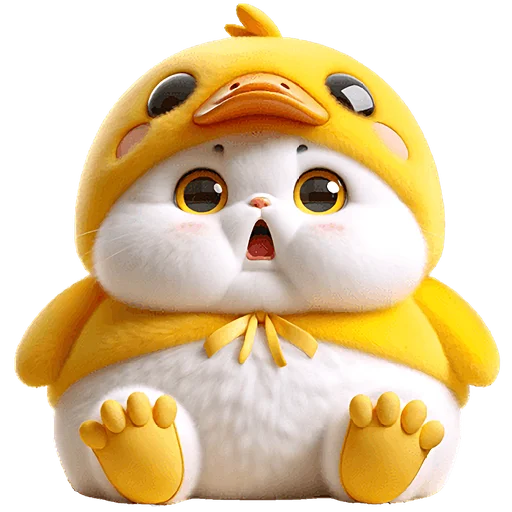 😯 Стикер «Котята утята» для Telegram