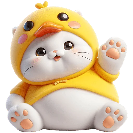 🖐 Стикер «Котята утята» для Telegram