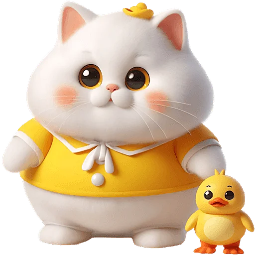 🐥 Стикер «Котята утята» для Telegram