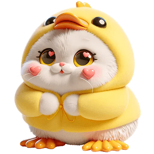 😍 Стикер «Котята утята» для Telegram