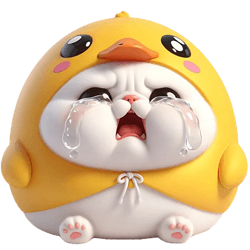😭 Стикер «Котята утята» для Telegram