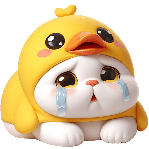 😭 Стикер «Котята утята» для Telegram