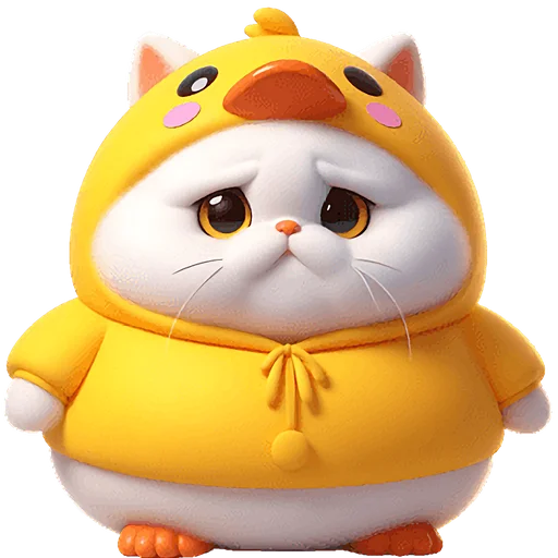 🥺 Стикер «Котята утята» для Telegram