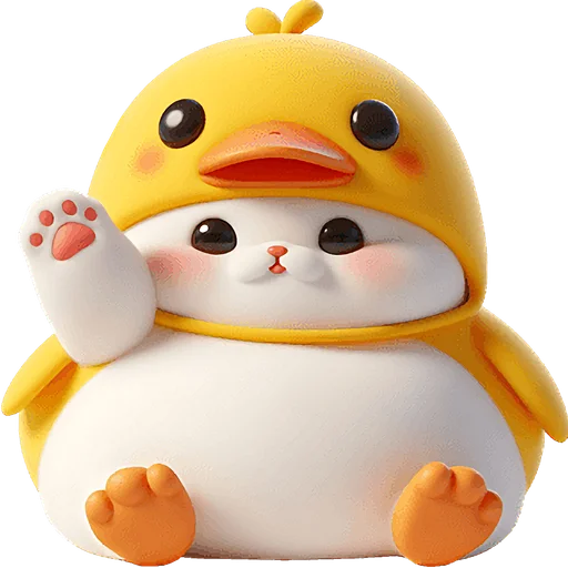 🤚 Стикер «Котята утята» для Telegram