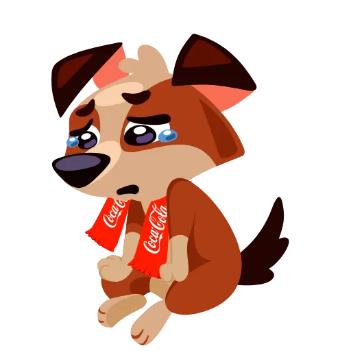 😃 Стикер «Coca-Cola» для Telegram