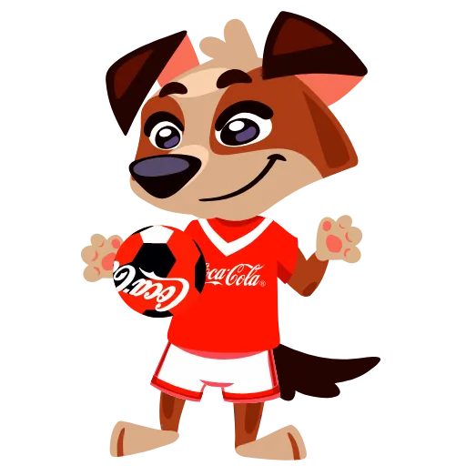 😃 Стикер «Coca-Cola» для Telegram