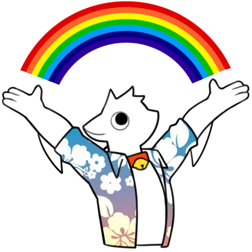 🌈 Стикер «coco shark» для Telegram