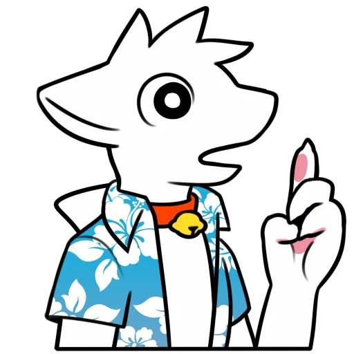 🤔 Стикер «coco shark» для Telegram