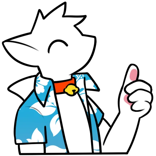 👍 Стикер «coco shark» для Telegram