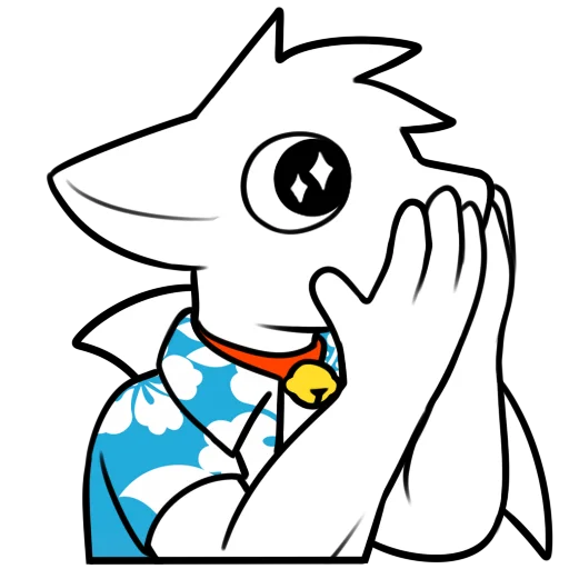 😳 Стикер «coco shark» для Telegram