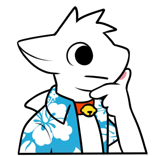 🤔 Стикер «coco shark» для Telegram