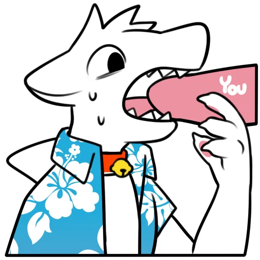 🥱 Стикер «coco shark» для Telegram