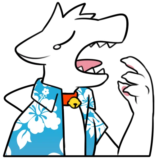 🥱 Стикер «coco shark» для Telegram