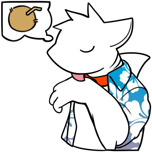 🥥 Стикер «coco shark» для Telegram