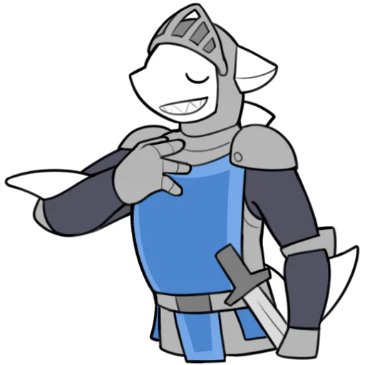 🔪 Стикер «coco shark» для Telegram