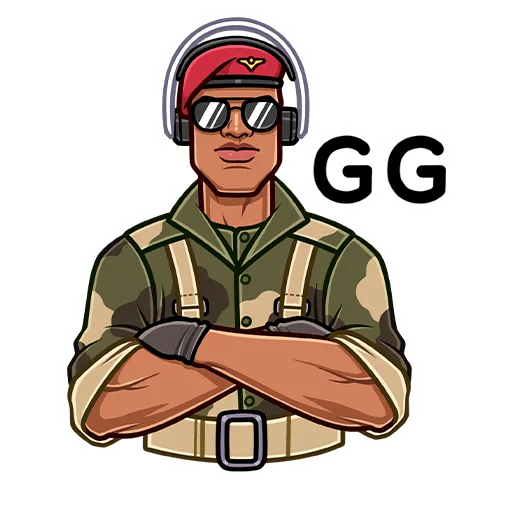 😎 Стикер «Call of Duty Vanguard» для Telegram