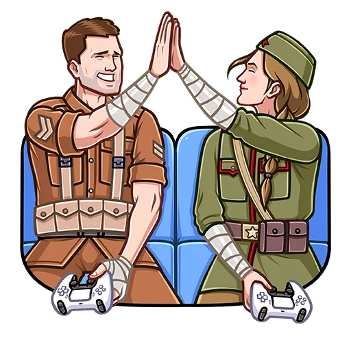 ✋ Стикер «Call of Duty Vanguard» для Telegram