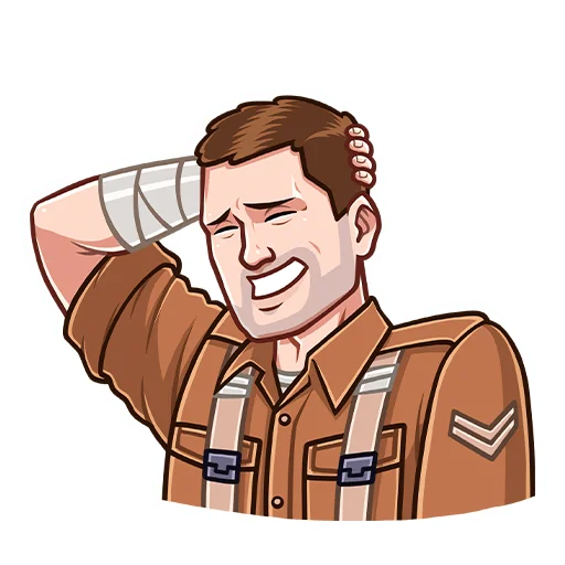 😬 Стикер «Call of Duty Vanguard» для Telegram
