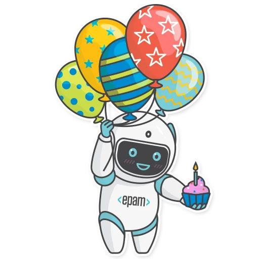 🎈 Стикер «Cody» для Telegram