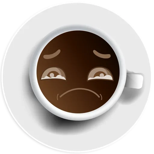 🥺 Стикер «Coffee Smile» для Telegram