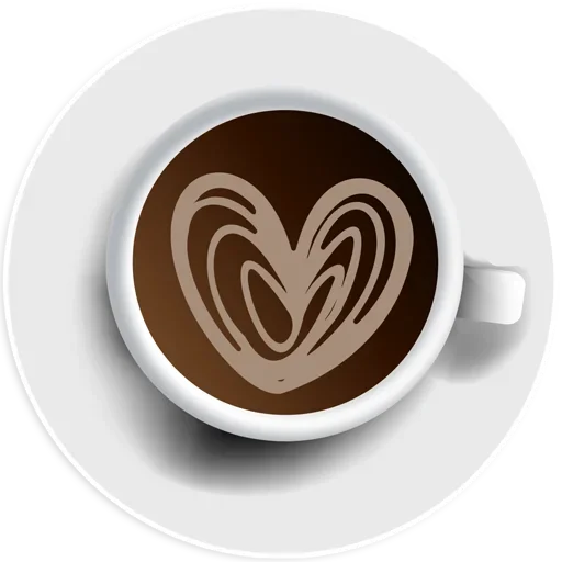 💗 Стикер «Coffee Smile» для Telegram