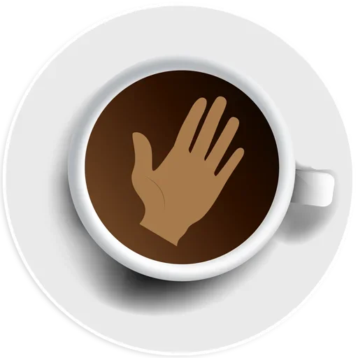 👋 Стикер «Coffee Smile» для Telegram