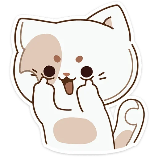 👀 Стикер «Сливкис и Кофик» для Telegram