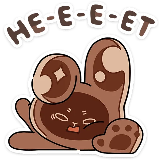 🙅‍♂ Стикер «Сливкис и Кофик» для Telegram