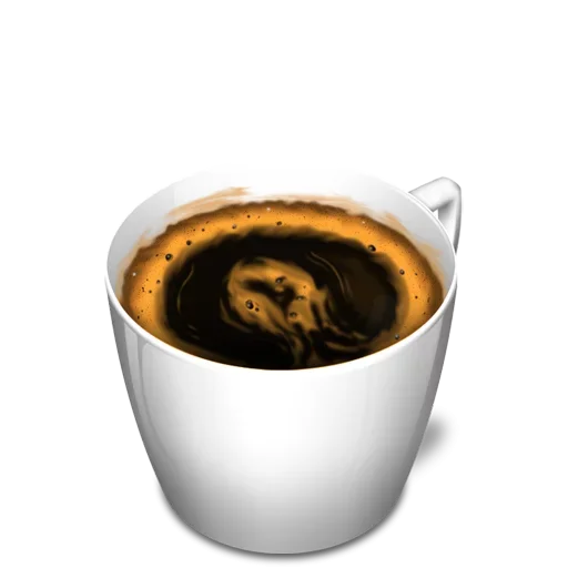 😨 Стикер «Coffee Time» для Telegram