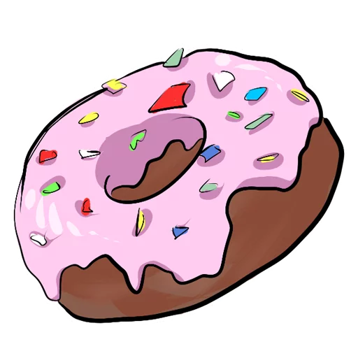 🍩 Стикер «Coffee with raccoon and RDJ» для Telegram