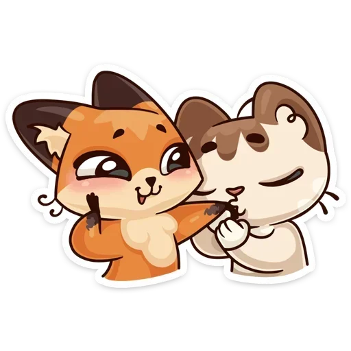❤️ Стикер «Когда просто любишь без надписей» для Telegram