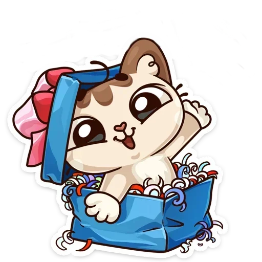 💘 Стикер «Когда просто любишь без надписей» для Telegram