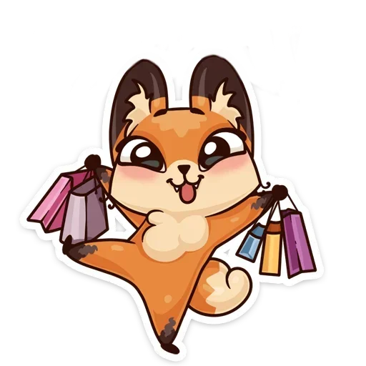 🛍 Стикер «Когда просто любишь без надписей» для Telegram