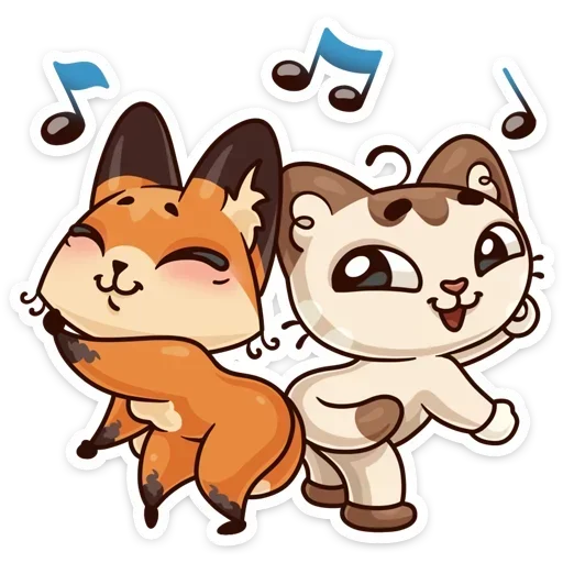 💃 Стикер «Когда просто любишь без надписей» для Telegram