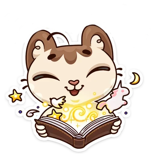 📖 Стикер «Когда просто любишь без надписей» для Telegram